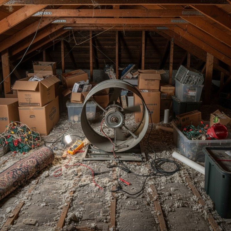 Attic Exhaust Fan Repair in Orem, UT