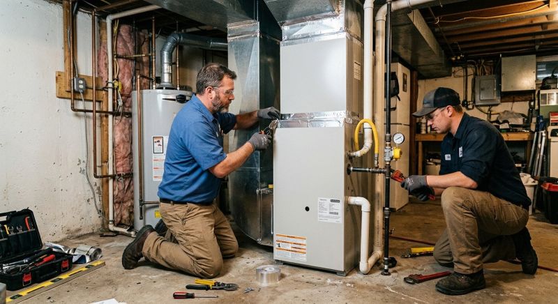 Attic Furnace Installation in Monmouth County, NJ