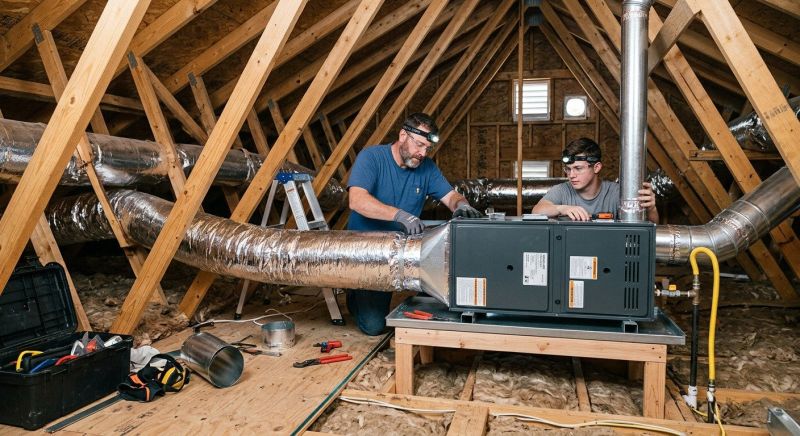 Attic Hvac Installation in Columbus, OH