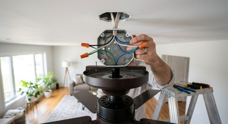 Ceiling Fan Wiring in Alpharetta, GA