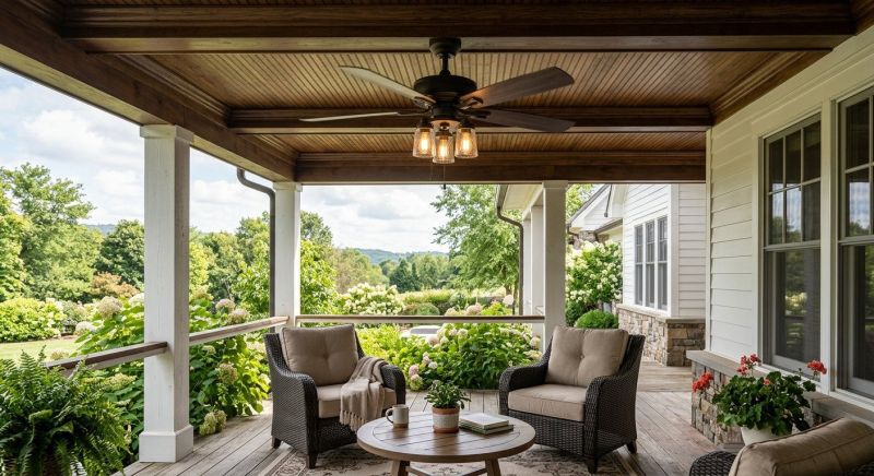 Gazebo Fan Installation in Kansas City, KS