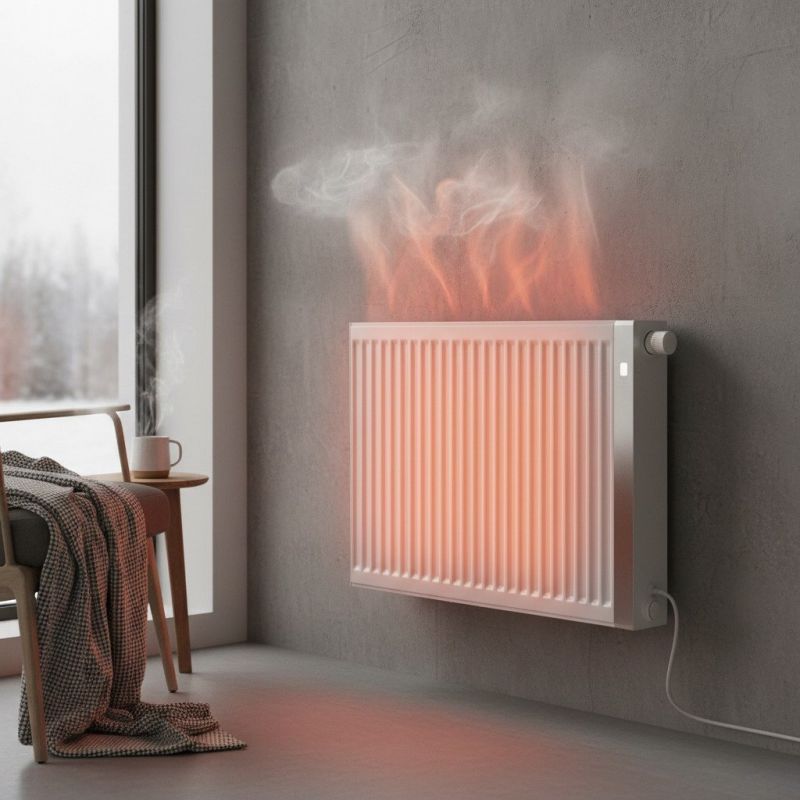 Wall Heating Installation